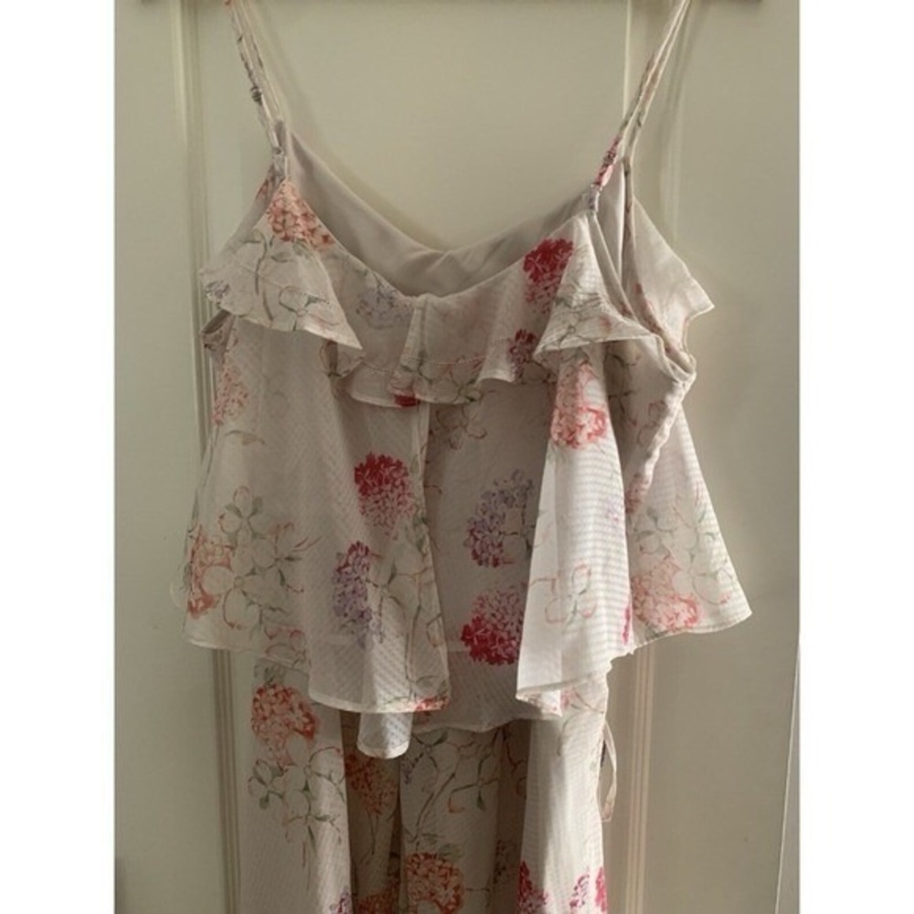 A New Day Woman's Dress Sz Xl PinkFloral Cottage Core Barbie Core Coasal - Picture 9 of 12
